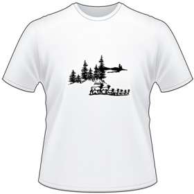 Elk Family 7 Members T-Shirt
