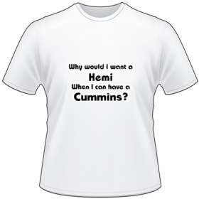 Why Would I want a Hemi T-Shirt