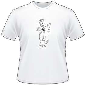 Cartoon Cat T-Shirt 20