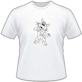 Cartoon Cat T-Shirt 32