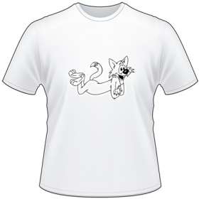 Cartoon Cat T-Shirt 37