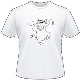 Cartoon Cat T-Shirt 43