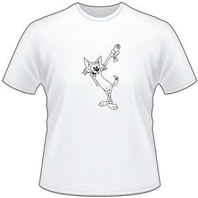 Cartoon Cat T-Shirt 44