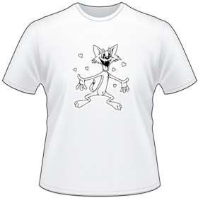 Cartoon Cat T-Shirt 50