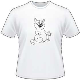 Cartoon Cat T-Shirt 67