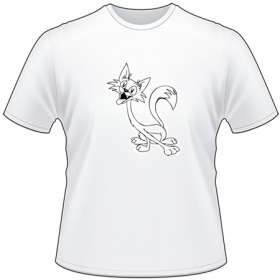 Cartoon Cat T-Shirt 84