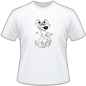 Cartoon Dog T-Shirt 4