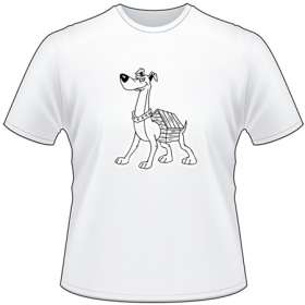 Cartoon Dog T-Shirt 80