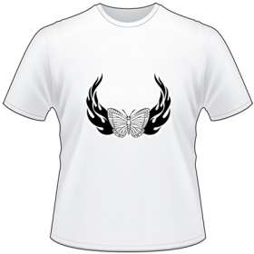 Tribal Butterfly T-Shirt 286