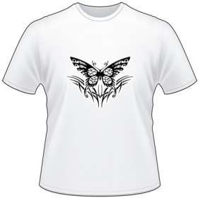 Tribal Butterfly T-Shirt 176