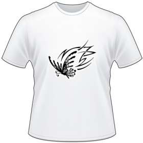 Tribal Butterfly T-Shirt 187