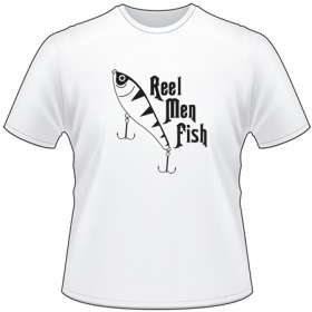 Real Men Fish Lure T-Shirt
