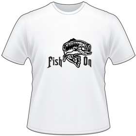 Fish On Bass T-Shirt 3