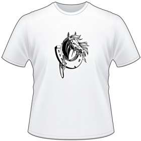 Flaming Horse T-Shirt 1