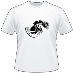 Flaming Horse T-Shirt 2