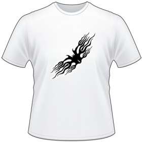 Symmetric Flame T-Shirt 93