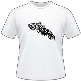 Tribal Animal Flame T-Shirt 6