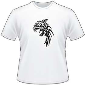 Tribal Animal Flame T-Shirt 26