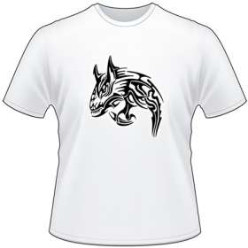 Tribal Animal Flame T-Shirt 65
