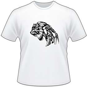 Tribal Animal Flame T-Shirt 70