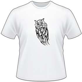 Tribal Animal Flame T-Shirt 74