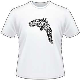 Tribal Animal Flame T-Shirt 80