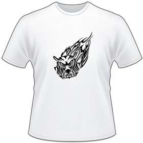 Tribal Animal Flame T-Shirt 90