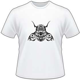 Tribal Animal Flame T-Shirt 95