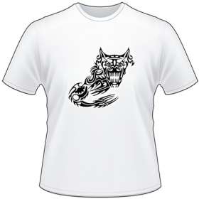 Tribal Animal Flame T-Shirt 99