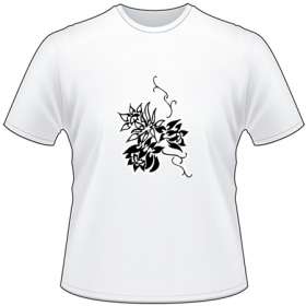 Tribal Flower T-Shirt 266