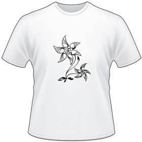 Tribal Flower T-Shirt 297