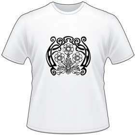 Tribal Flower T-Shirt 369