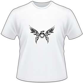 Tribal Heart Wings T-Shirt