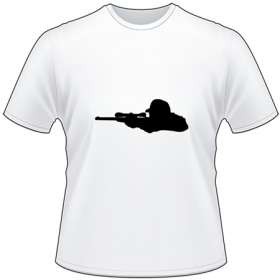 Man Shooting Gun T-Shirt 6