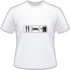 Eat Sleep Bowhunt T-Shirt 2