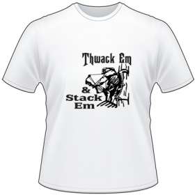Thwack Em and Stack Em T-Shirt 2