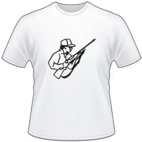 Man Shooting Gun T-Shirt 11