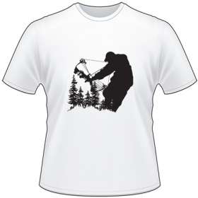 Bowhunter in Trees T-Shirt 2