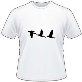 3 Ducks Flying T-Shirt 2