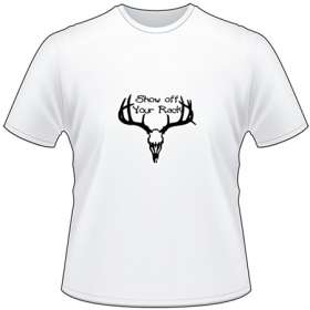 Show Off Your Rack Deer Skull T-Shirt