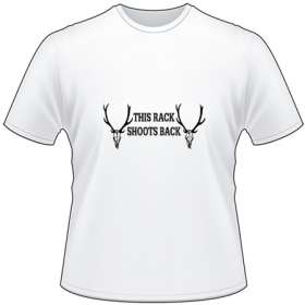 This Rack Shoots Back Elk Skulls T-Shirt