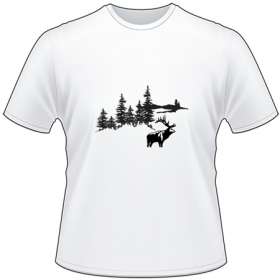 Elk in Woods T-Shirt