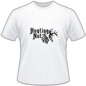 Hunting Nut with Nuts and Skull T-Shirt