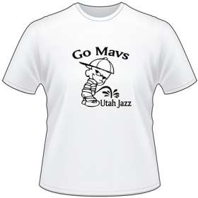 Mavs Pee On Utah Jazz T-Shirt