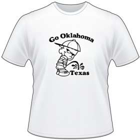 Oklahoma Pee On Texas T-Shirt