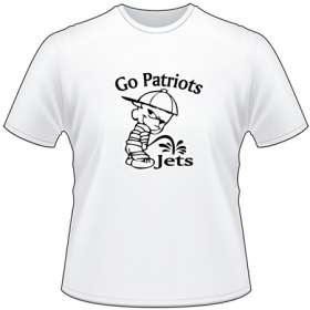 Go Patriots Pee On Jets T-Shirt