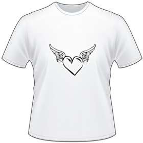 Heart with Wings 2 T-Shirt