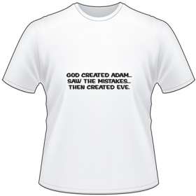 Adam And Eve T-Shirt 4099