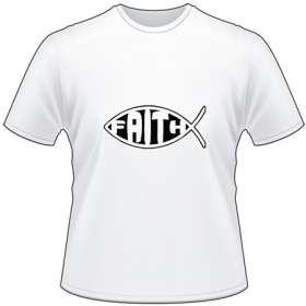 Faith Fish T-Shirt 2140