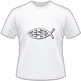 Jesus Fish T-Shirt 2143